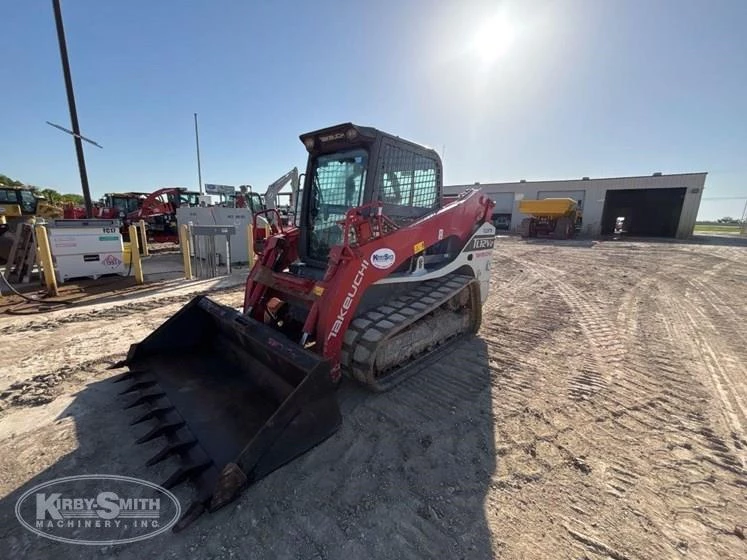 Used Track Loader in yard